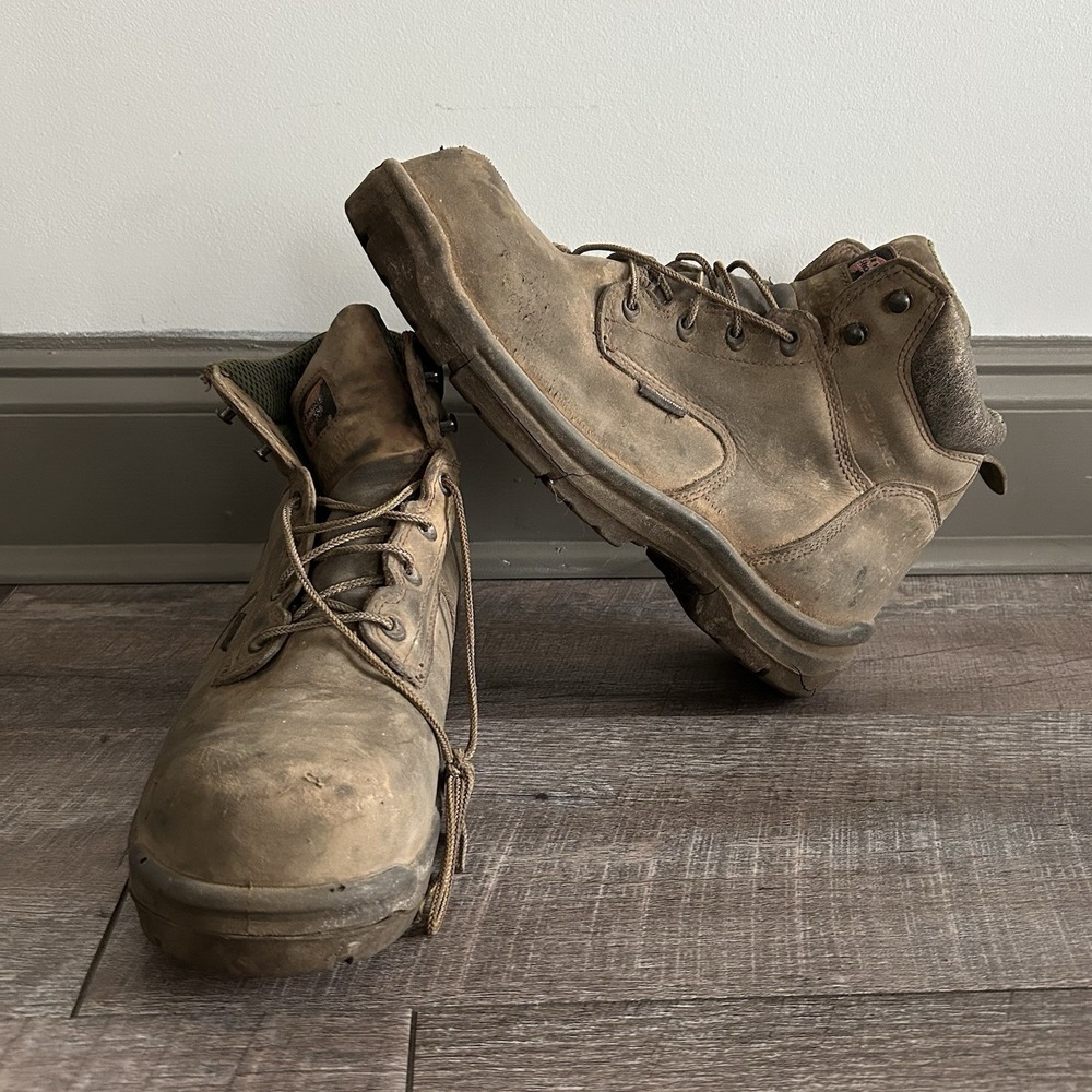 Red Wing 2235 King Toe Men's 12 D Work Boots Non Metallic Safety Toe EH Brown